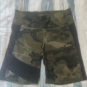 Under Armour Green and Black Bike Shorts Tactical Style